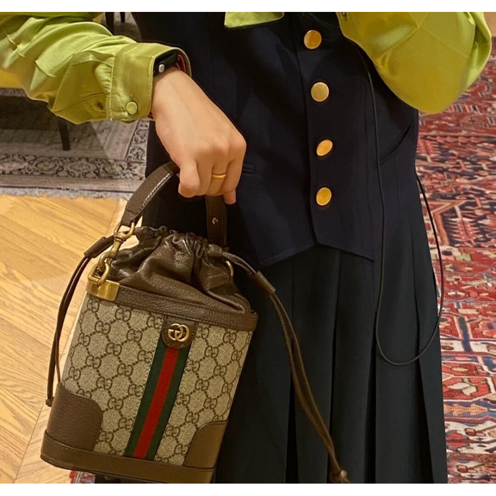 Gucci Ophidia GG Bucket Bag