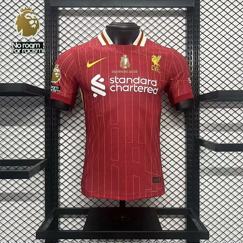 Player 2024-25 CHAMPIONS Liverpool Home Football jersey