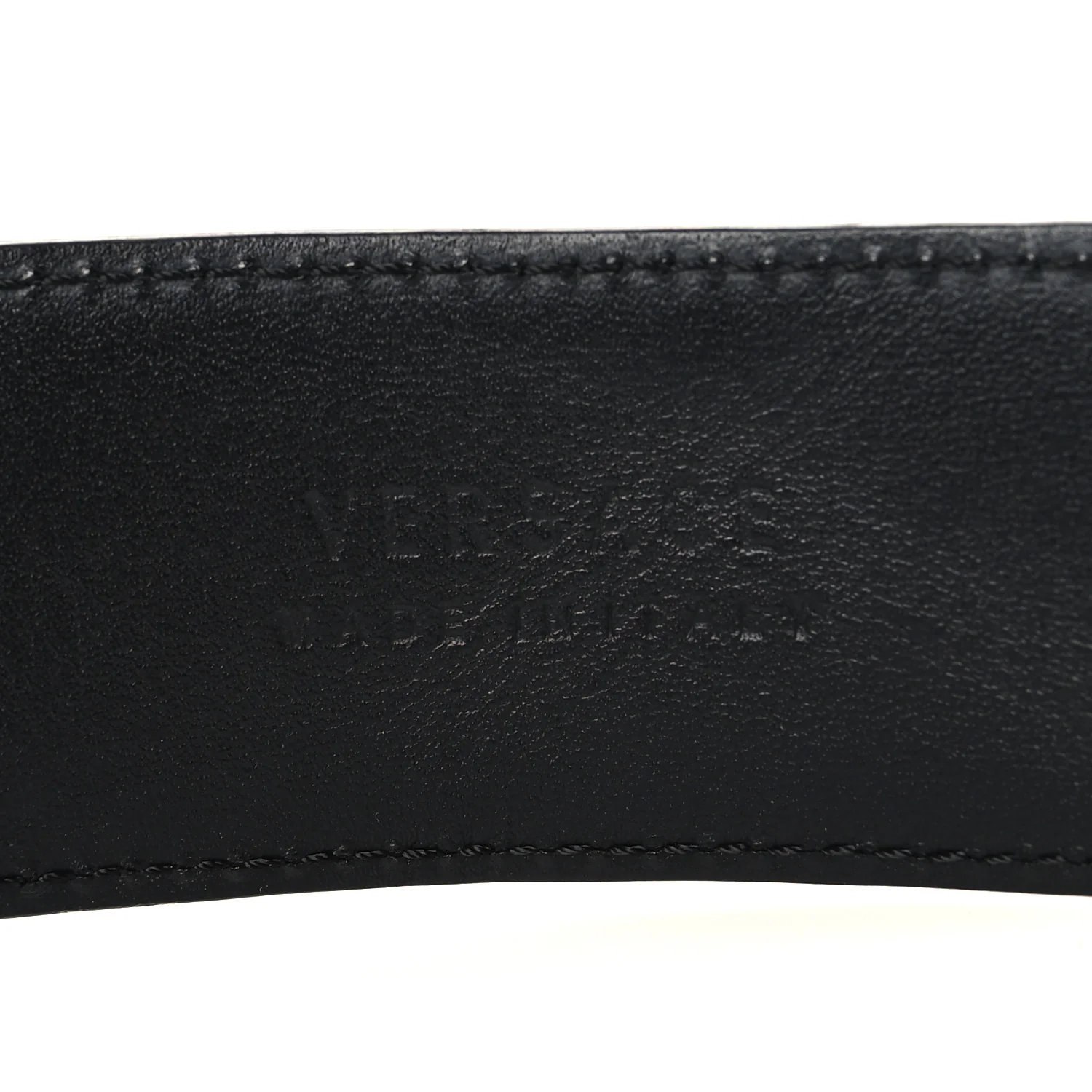 Calfskin 4cm La Medusa Belt 110 44 Black