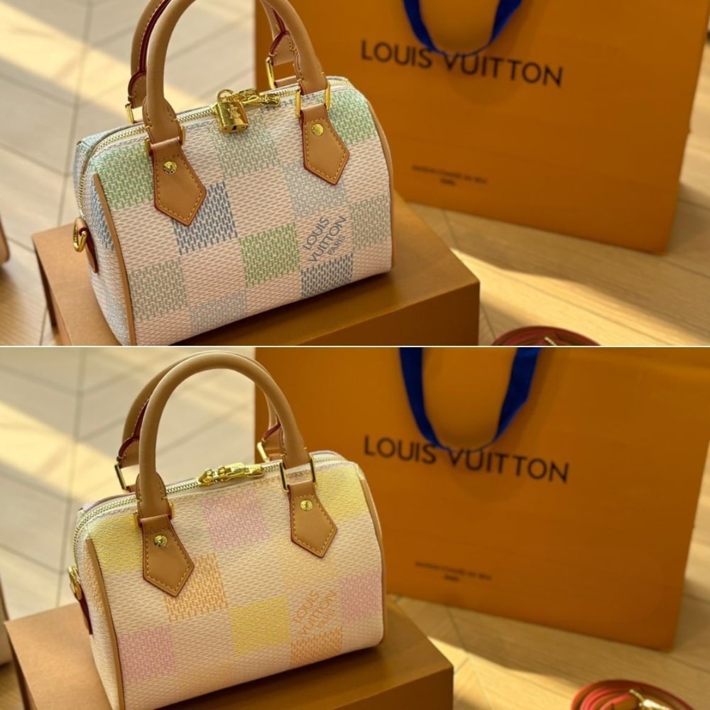 Louis Vuitton Speedy Bandoulière 20 Damier Canvas Pistachio 20Cm N40515
