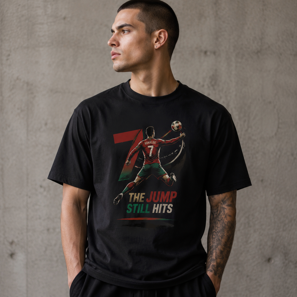 Cristiano Ronaldo Pure Cotton Unisex T-Shirt – Limited-Time Offer