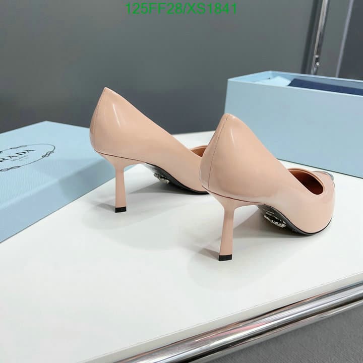 Prada Brushed Leather Pumps Pink