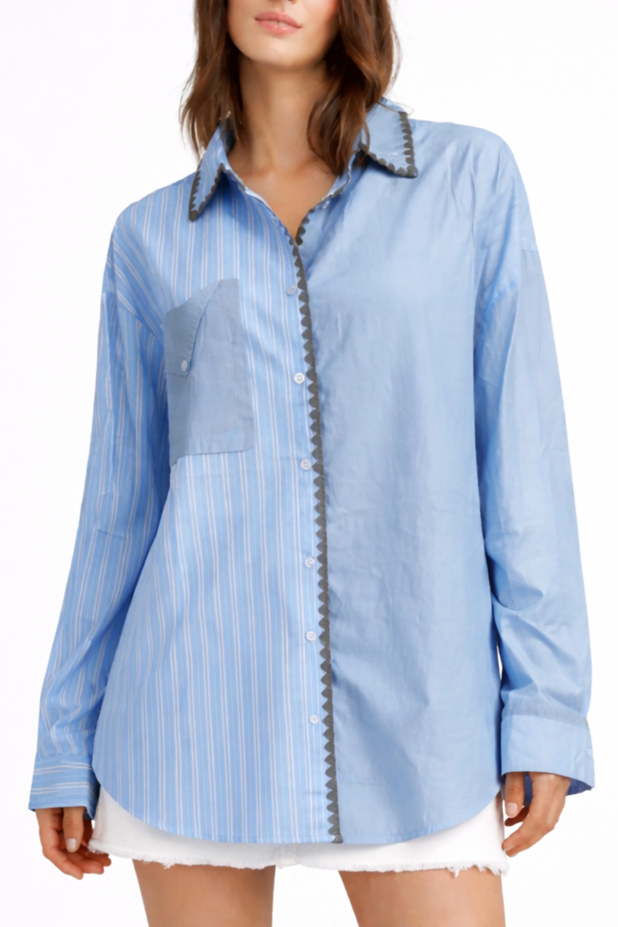 Aquarelle Contrast Shirt