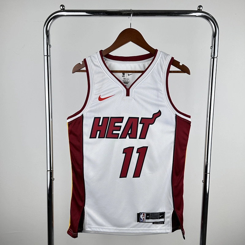 2023 NBA Miami Heat 11 JAQUEZ JR. Basketball Jersey