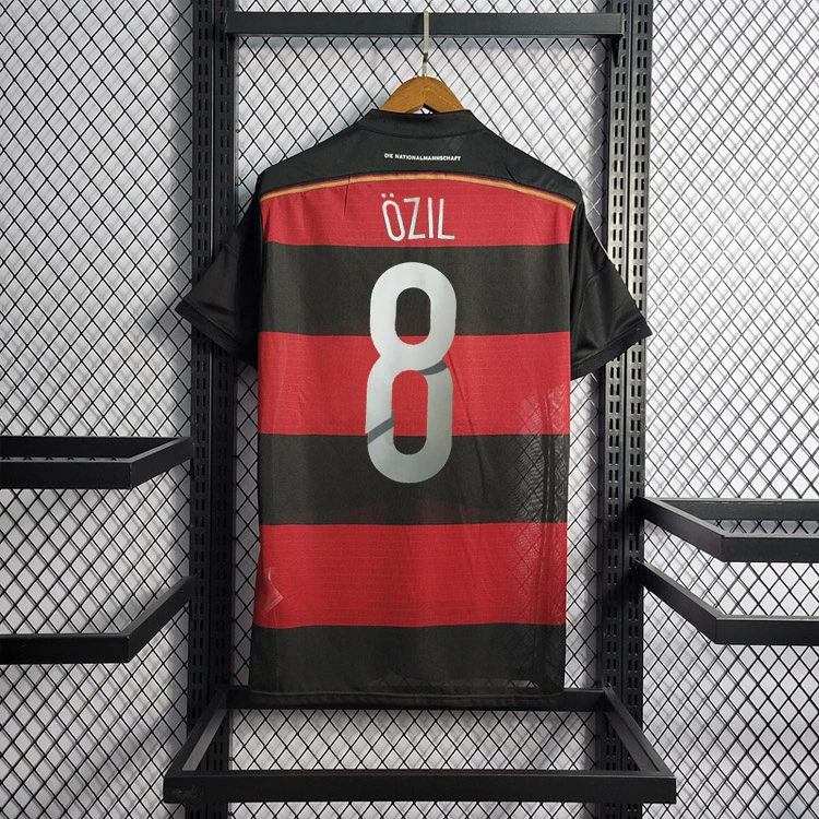 Retro Germany 2014 away Özil KLOSE MULLER GOTZE REUS  Football jersey retro