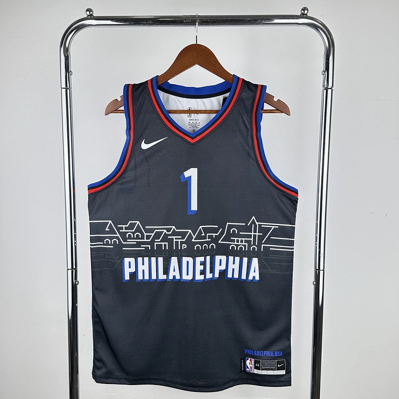 2021 NBA Philadelphia 76ers 1 HARDEN Basketball Jersey