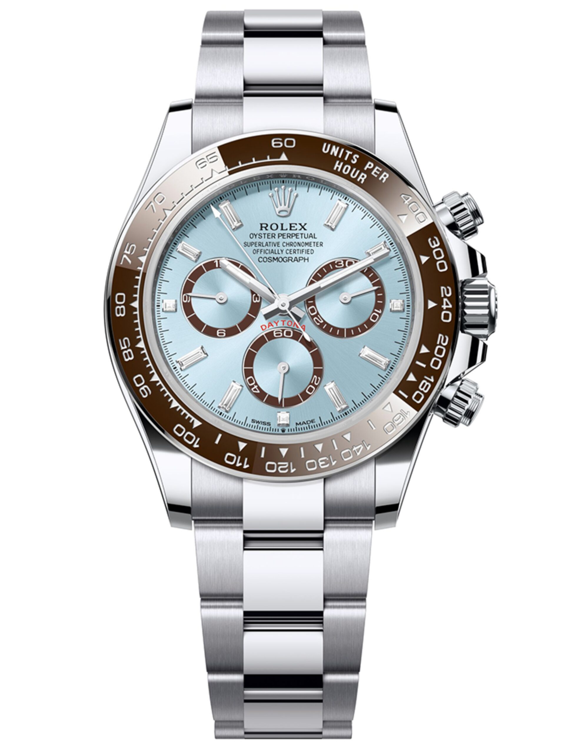 Rolex Daytona 40 mm Ice blue Dial 126506 “Platona”