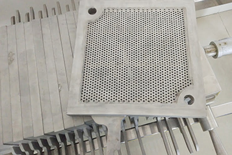 Stainless steel filter plate 2