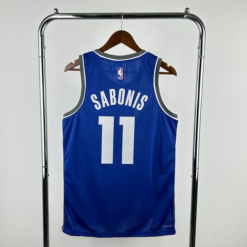 2024 NBA Sacramento Kings 11 SABONIS Basketball Jersey