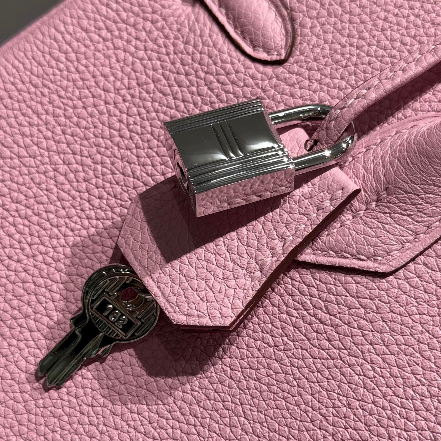 Hermes Birkin 25Cm Baby Pink Togo Leather Silver Hardware 237506