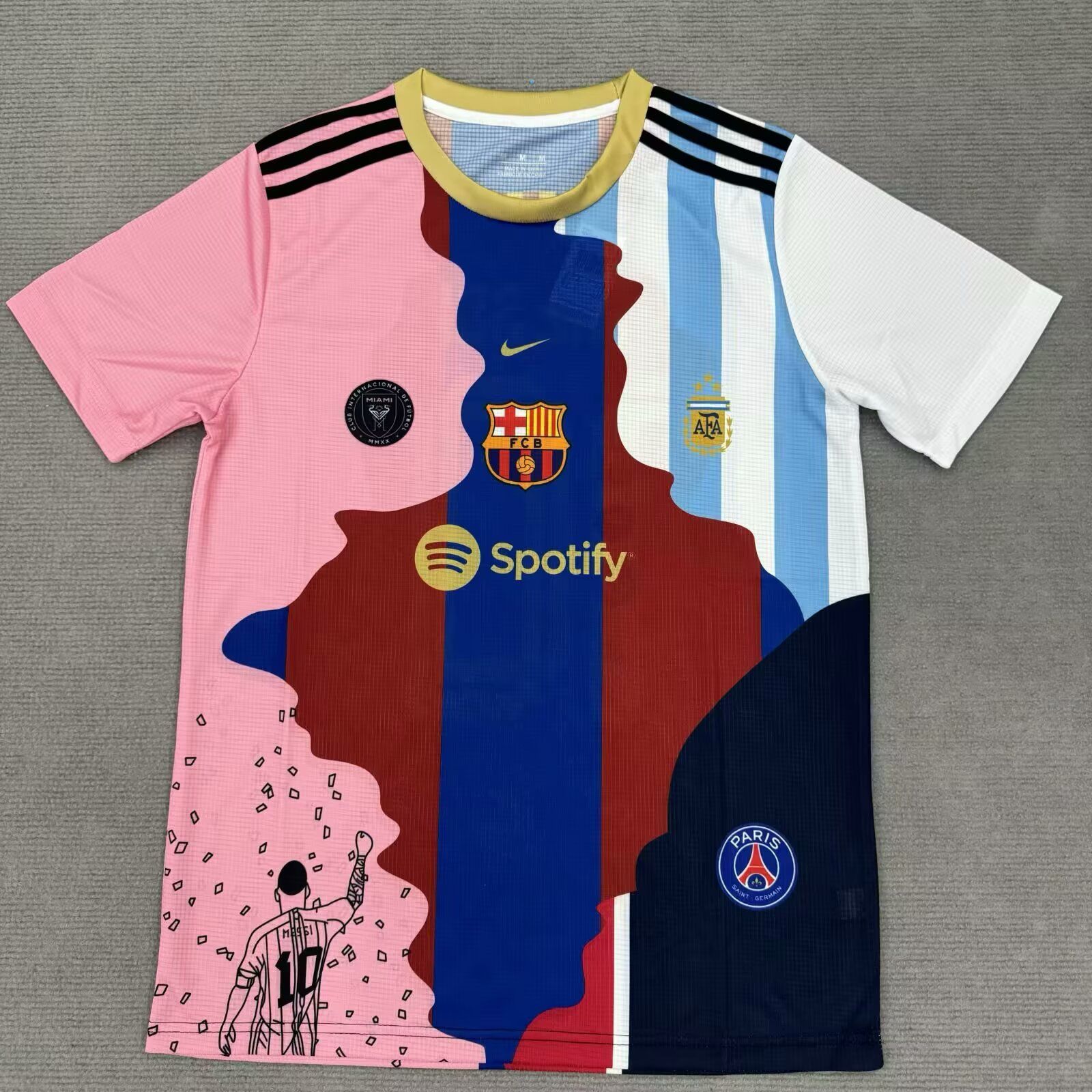 2025/2026 Barcelona Commemorative Edition Messi Football Shirt 1:1 Thai Quality