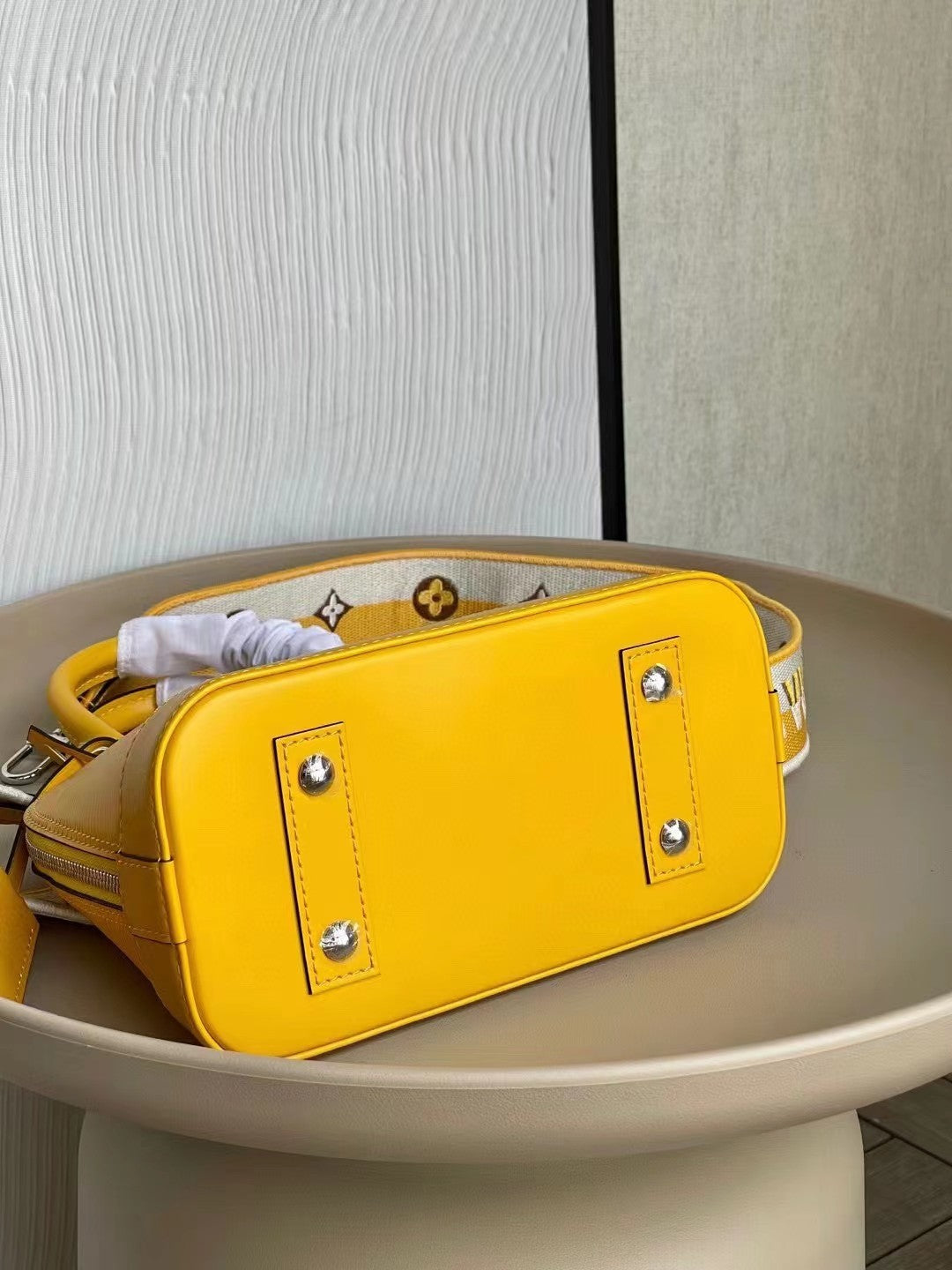 Louis Vuitton Alma Bb 23Cm Sunflower Yellow