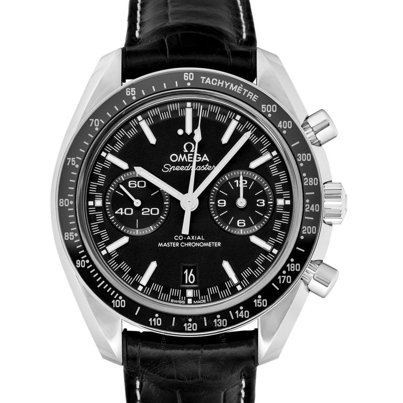 Omega Speedmaster Super Racing Black Dial 44.25mm Stainless Steel Strap 329.33.44.51.01.001