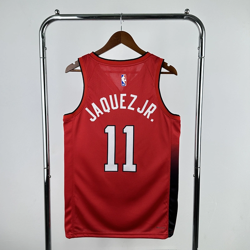 2025 NBA Miami Heat 11 JAQUEZ JR. Basketball Jersey