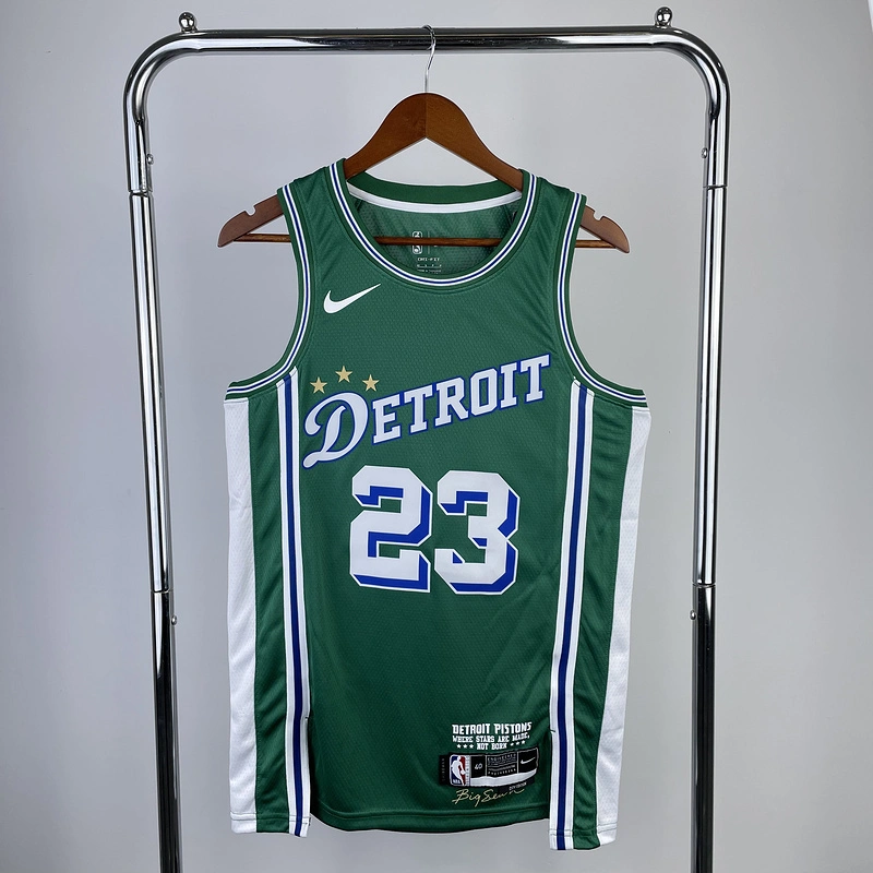 2023 NBA Detroit Pistons 23 IVEY Basketball Jersey
