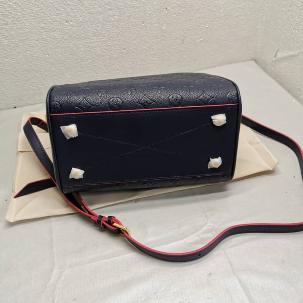 Louis Vuitton Speedy Bandoulière 25 In Monogram Empreinte Navy 25Cm M43501