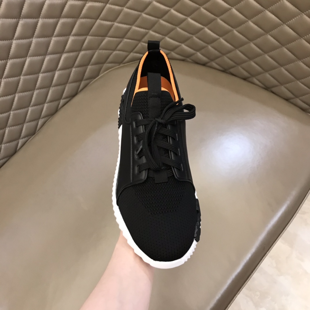 HERMES DEPART SNEAKER BLACK
