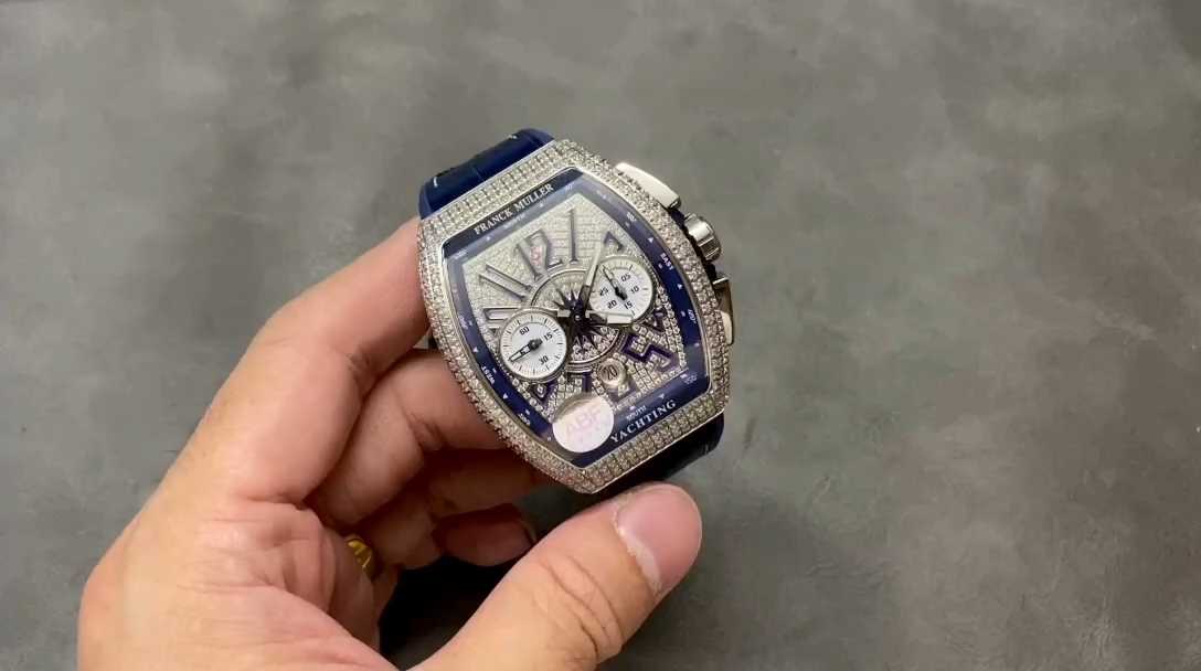 【Super Clone】Franck Muller FM V45 CC DT Blue Yacht