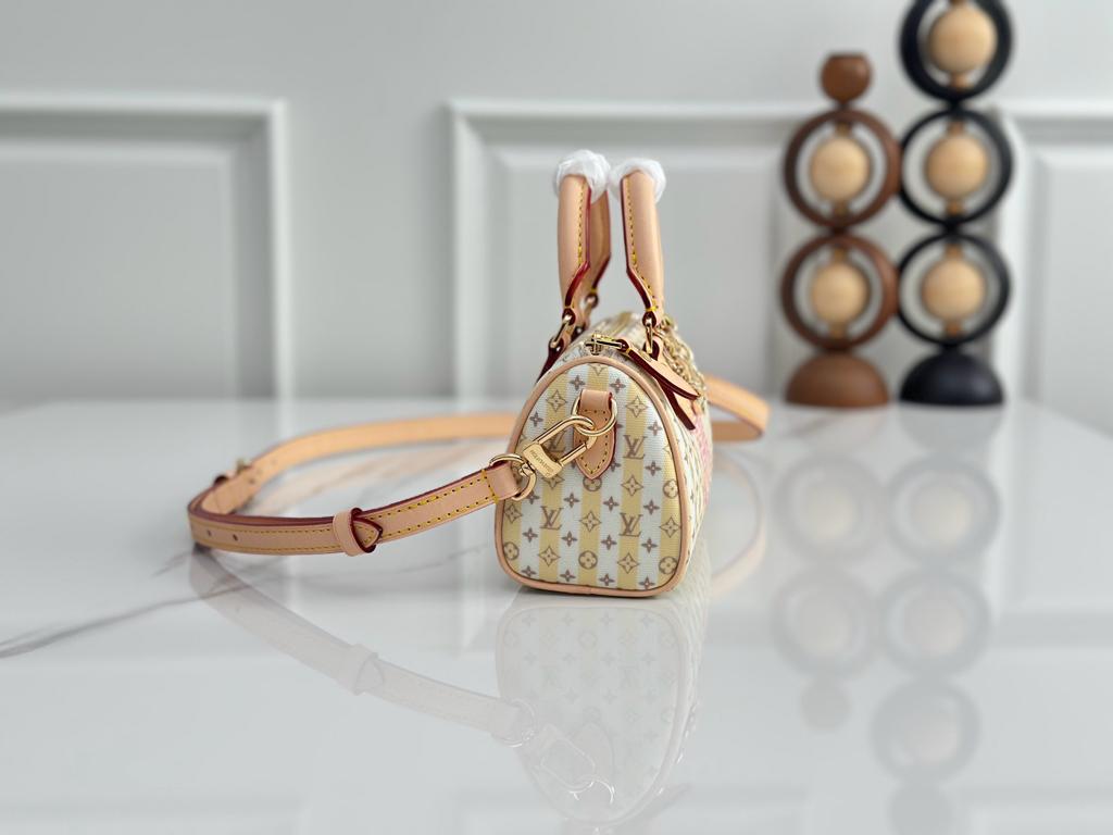 Louis Vuitton Nano Speedy Bag Banana Yellow 16cm M29030