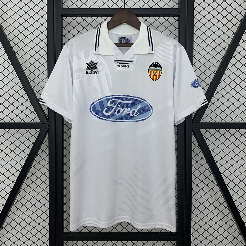Retro 1995-96 Valencia Home Football jersey retro