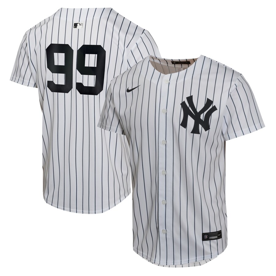 Aaron Judge New York Yankees Youth Home Game Player Jersey White