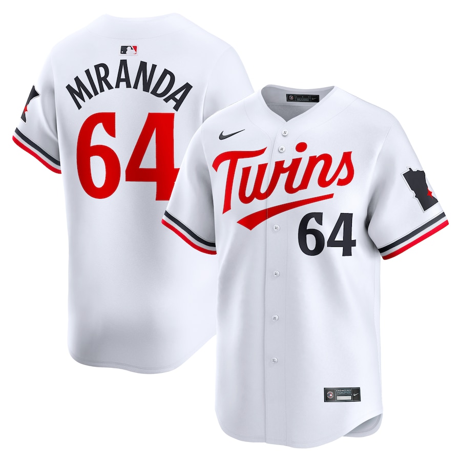 Jose Miranda Minnesota Twins Home Limited Player Jersey White