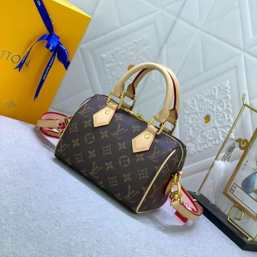 Louis Vuitton Speedy Bandoulière 20 Fuchsia Red 20Cm M45948