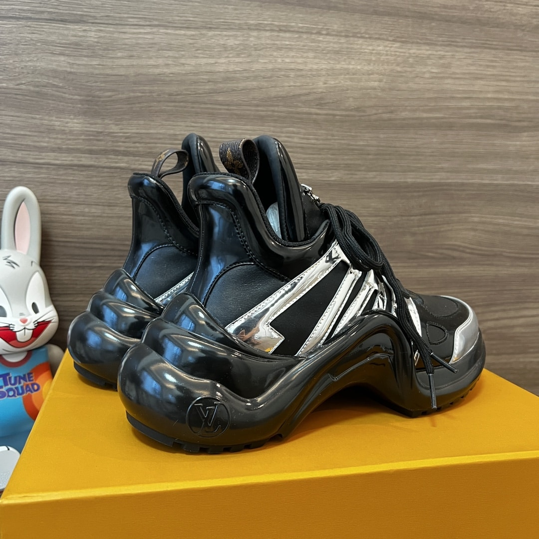 Louis Vuitton Archlight Sneaker Black And Silver