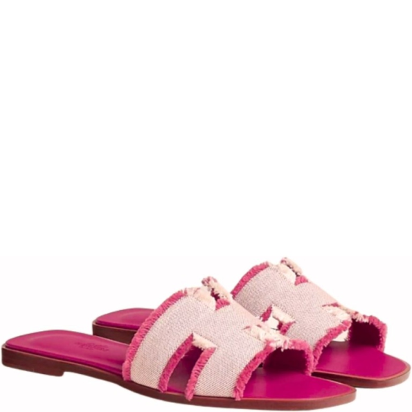 HERMES SANDAL ORAN PINK
