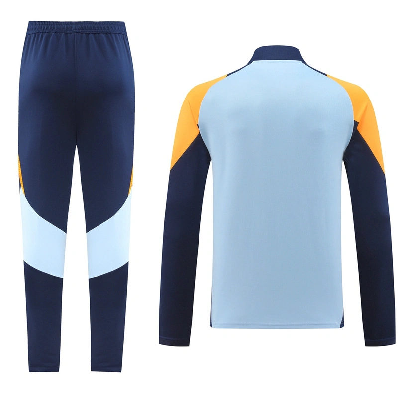 2024-25 Real Madrid 02 Light Blue  jacket suit
