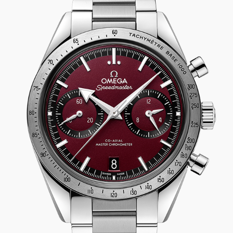 Omega Speedmaster '57 40.5mm Red Dial Stainless Steel Bracelet 332.10.41.51.11.001