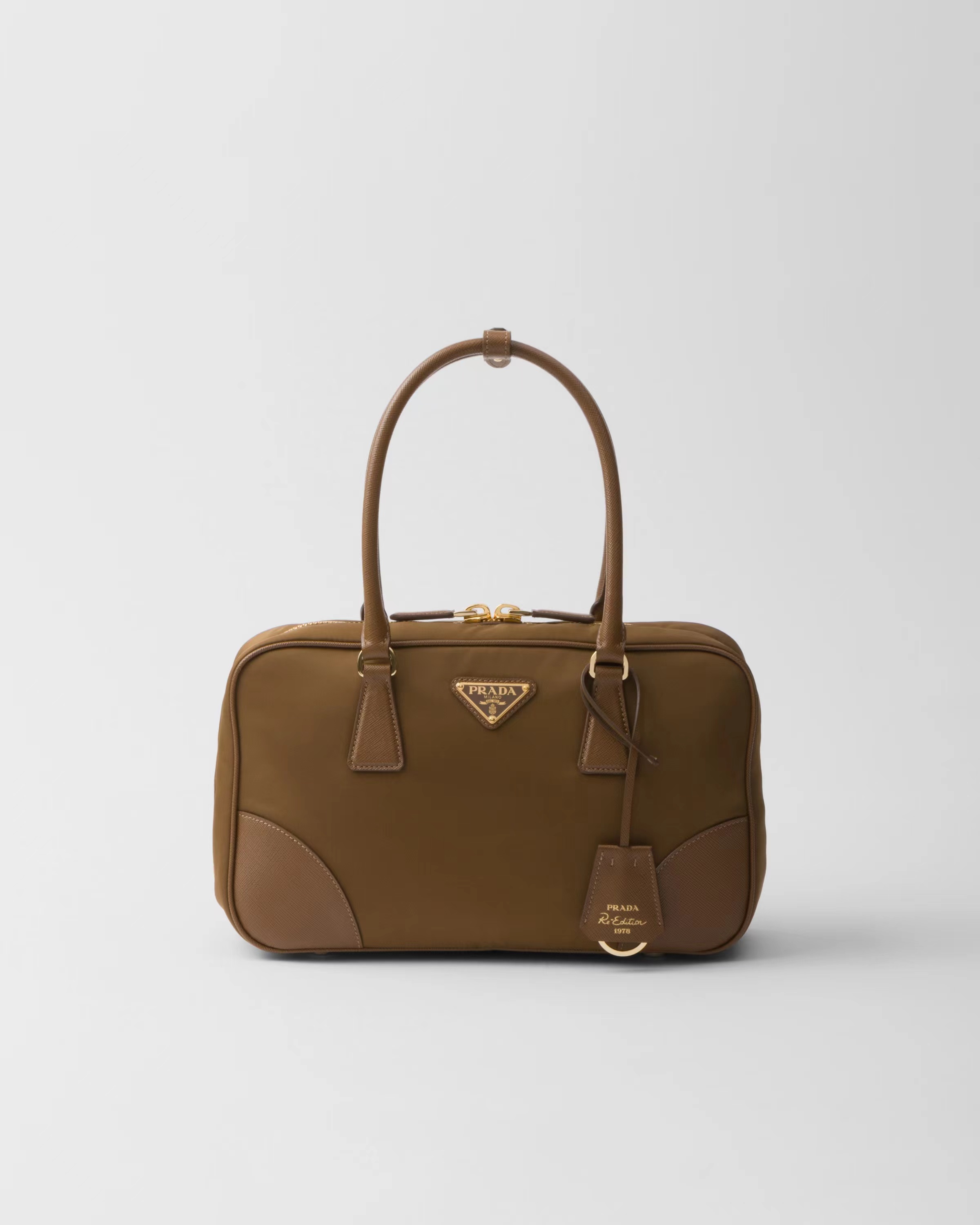 Prada Re-Edition 1978 medium Re-Nylon and Saffiano leather two-handle bag