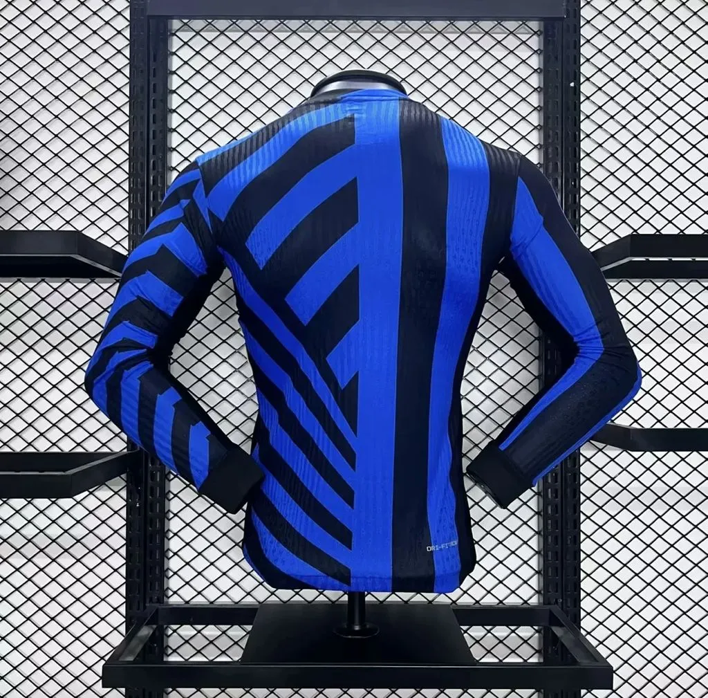 Player 2024-25 Inter Milan Home Long Sleeves Football jersey