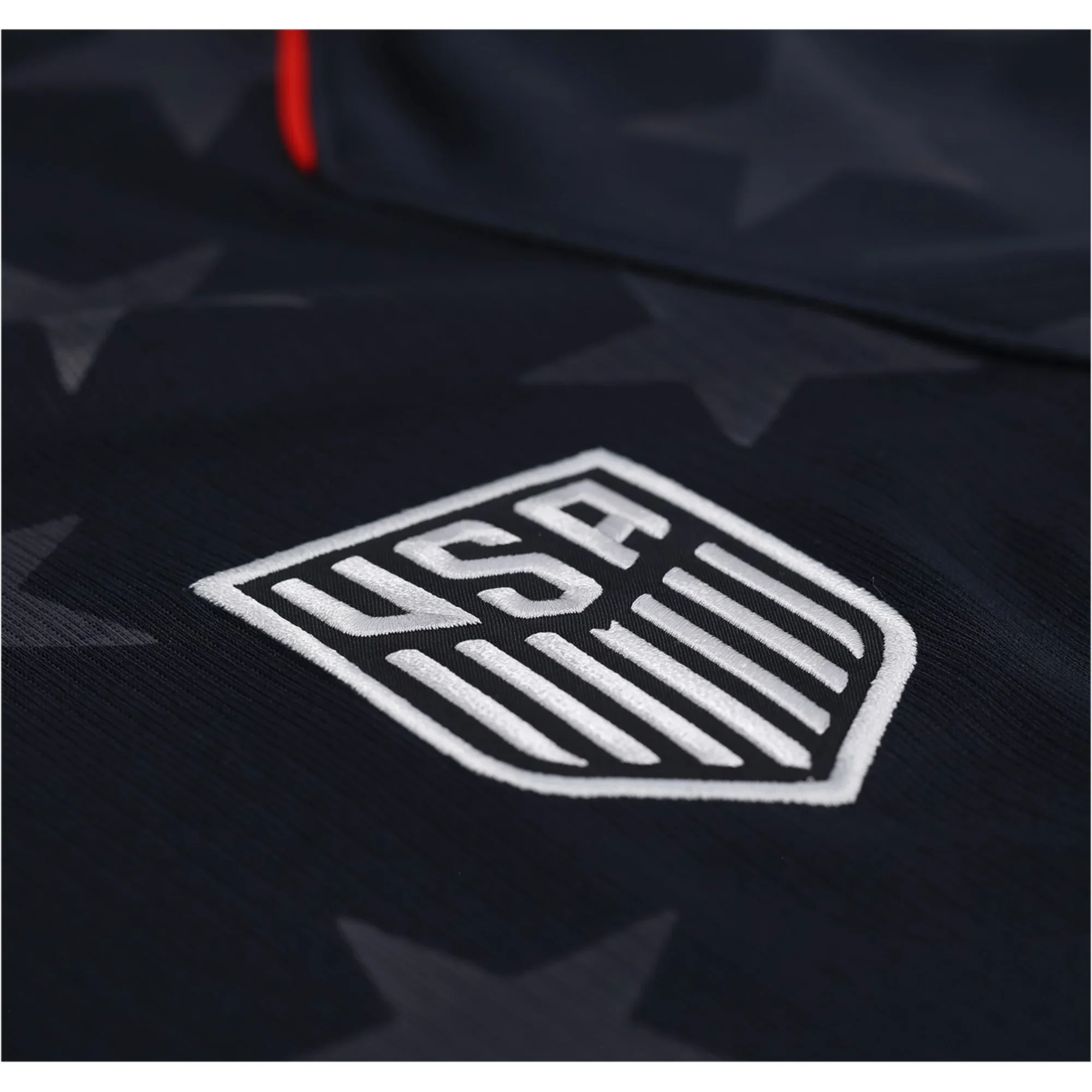 Nike Women's Adams United States Away Stadium Jersey 2026 (Dark Obsidian/Pure Platinum)
