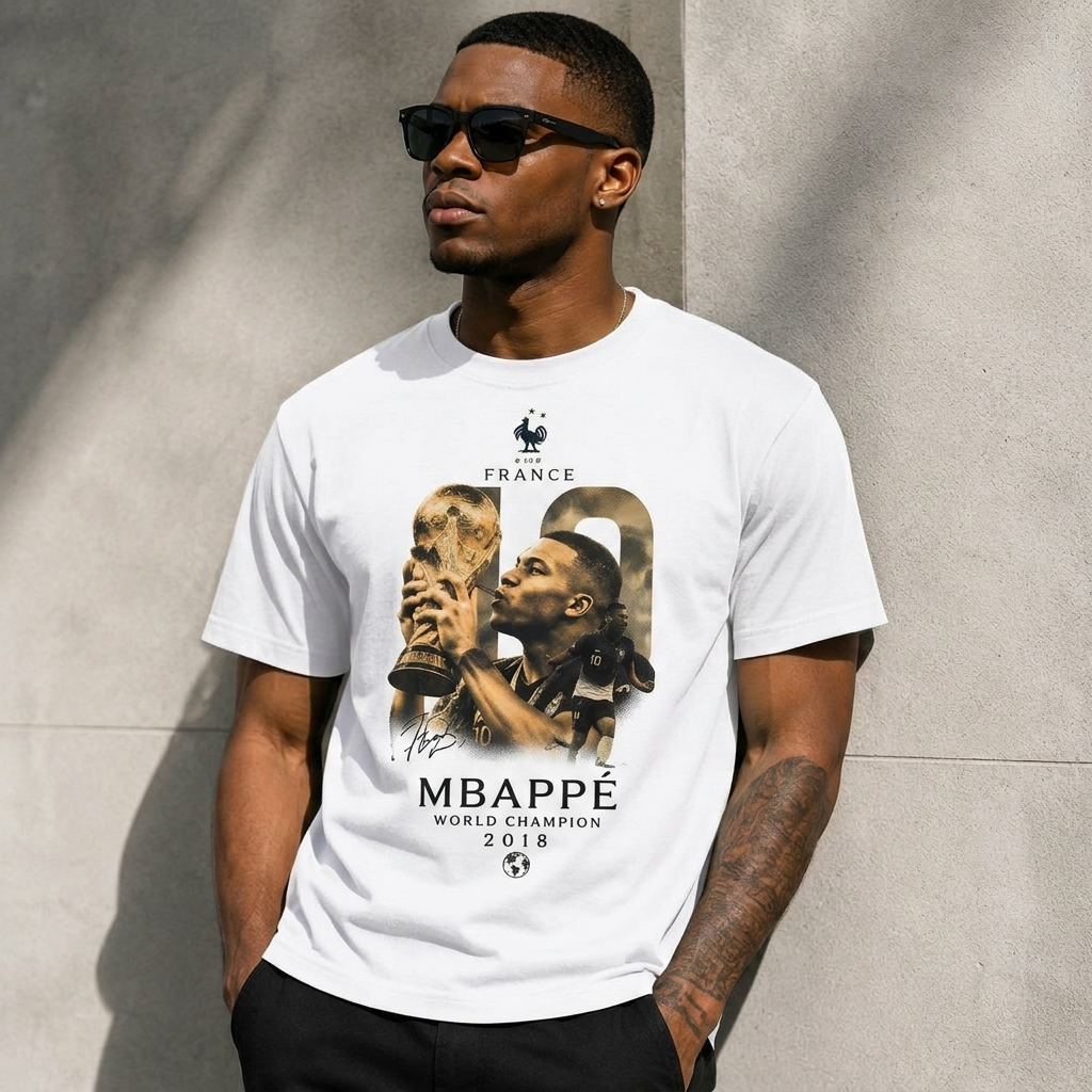 Kylian Mbappé Unisex T-Shirt – Limited-Time Offer – Hot Seller