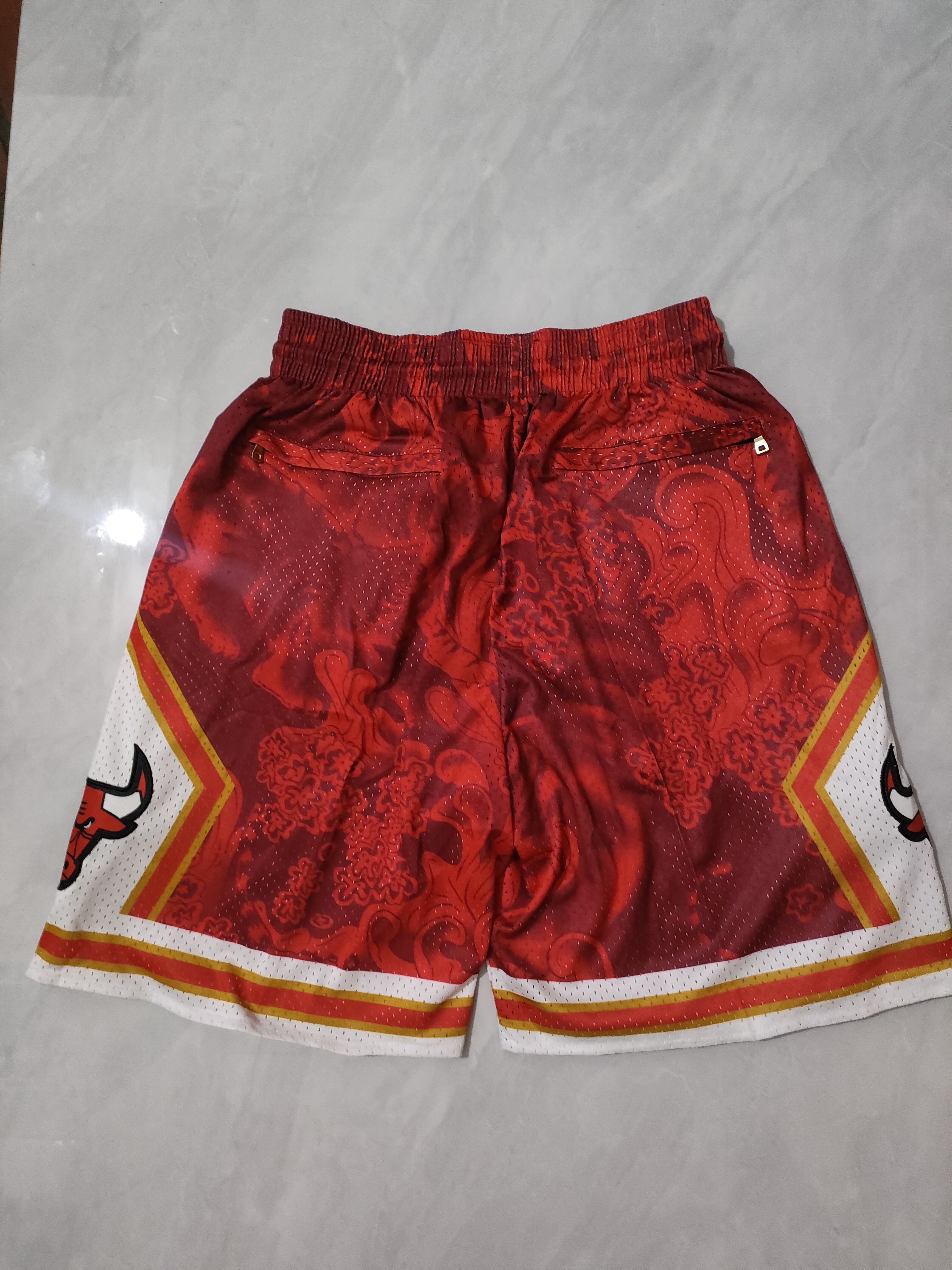 Chicago Bulls Year of the Tiger Edition Red Pocket Pants