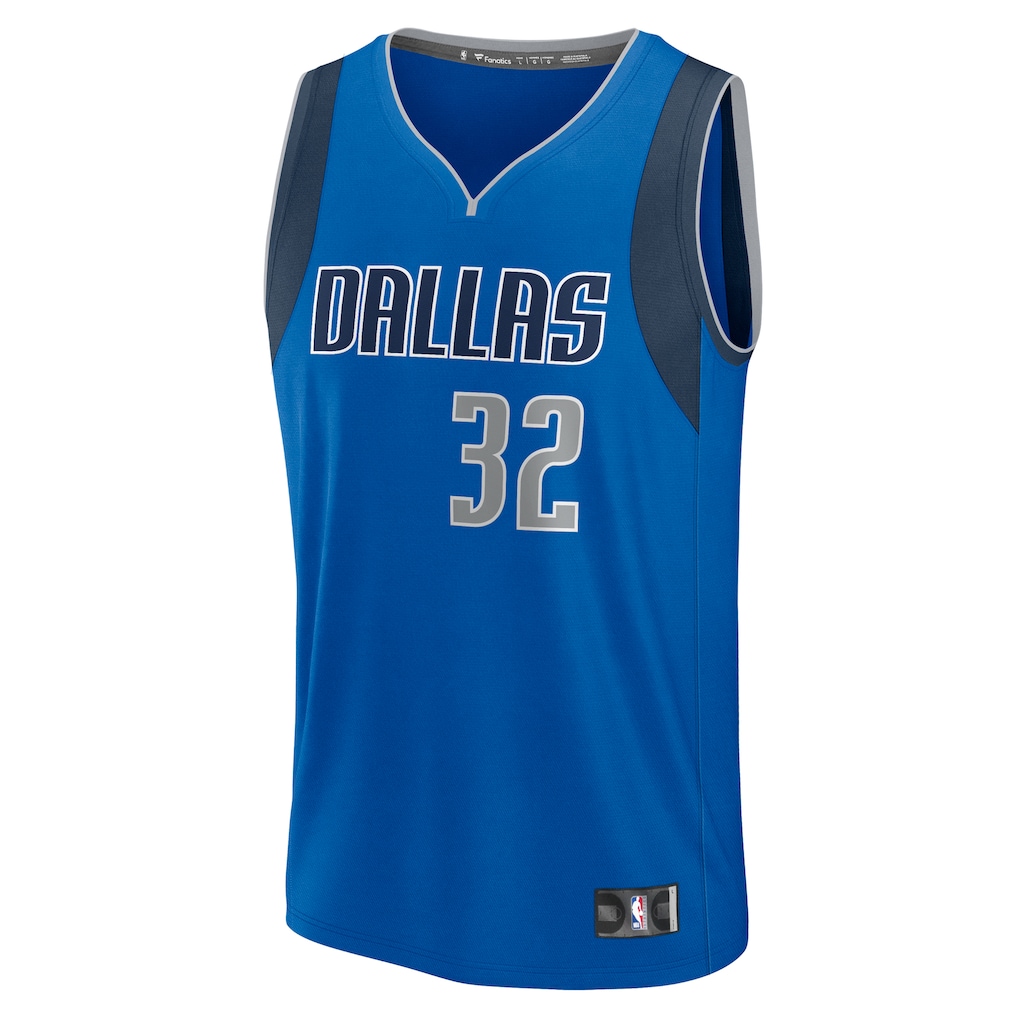 Men's Dallas Mavericks Cooper Flagg Fanatics Blue 2025 NBA Draft First Round Pick Fast Break Replica Jersey - Icon Edition