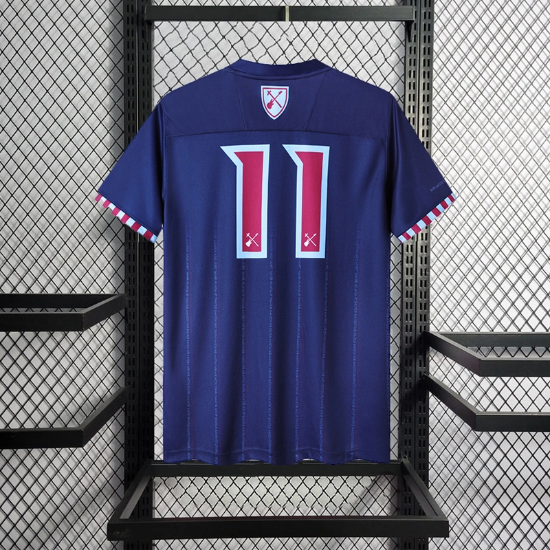 Retro 2020-21 West Ham Iron Maiden Away Football jersey Retro