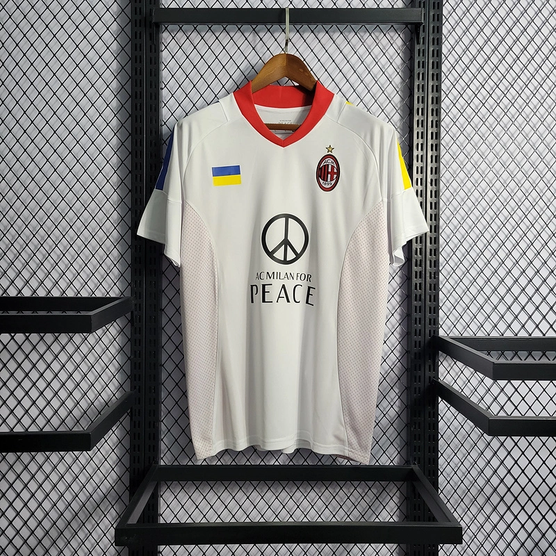 Retro 2002-03 AC Milan away Champions League Final Edition Football jersey retro