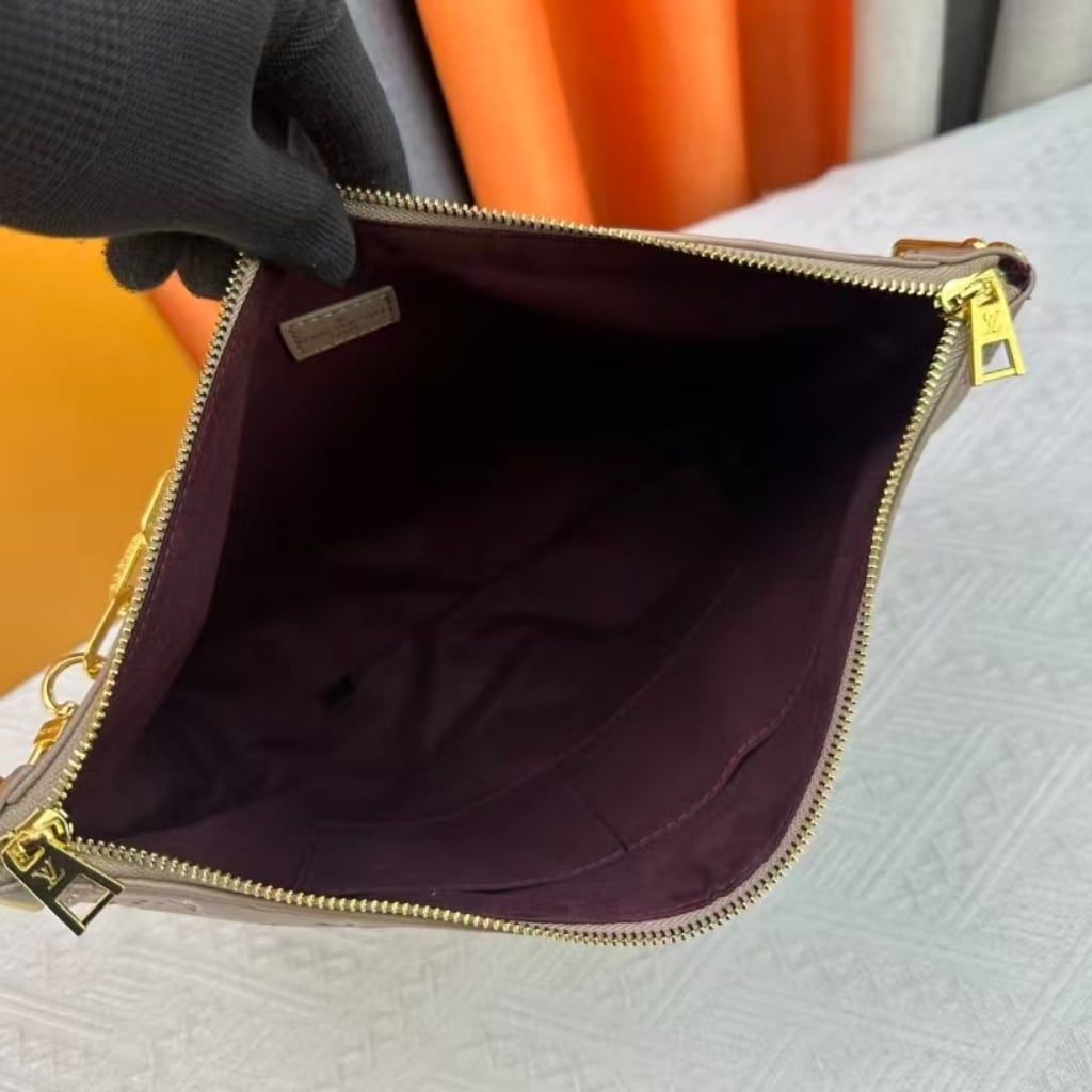 Louis Vuitton Coussin Hobo MM Galet Grey 30Cm M12071