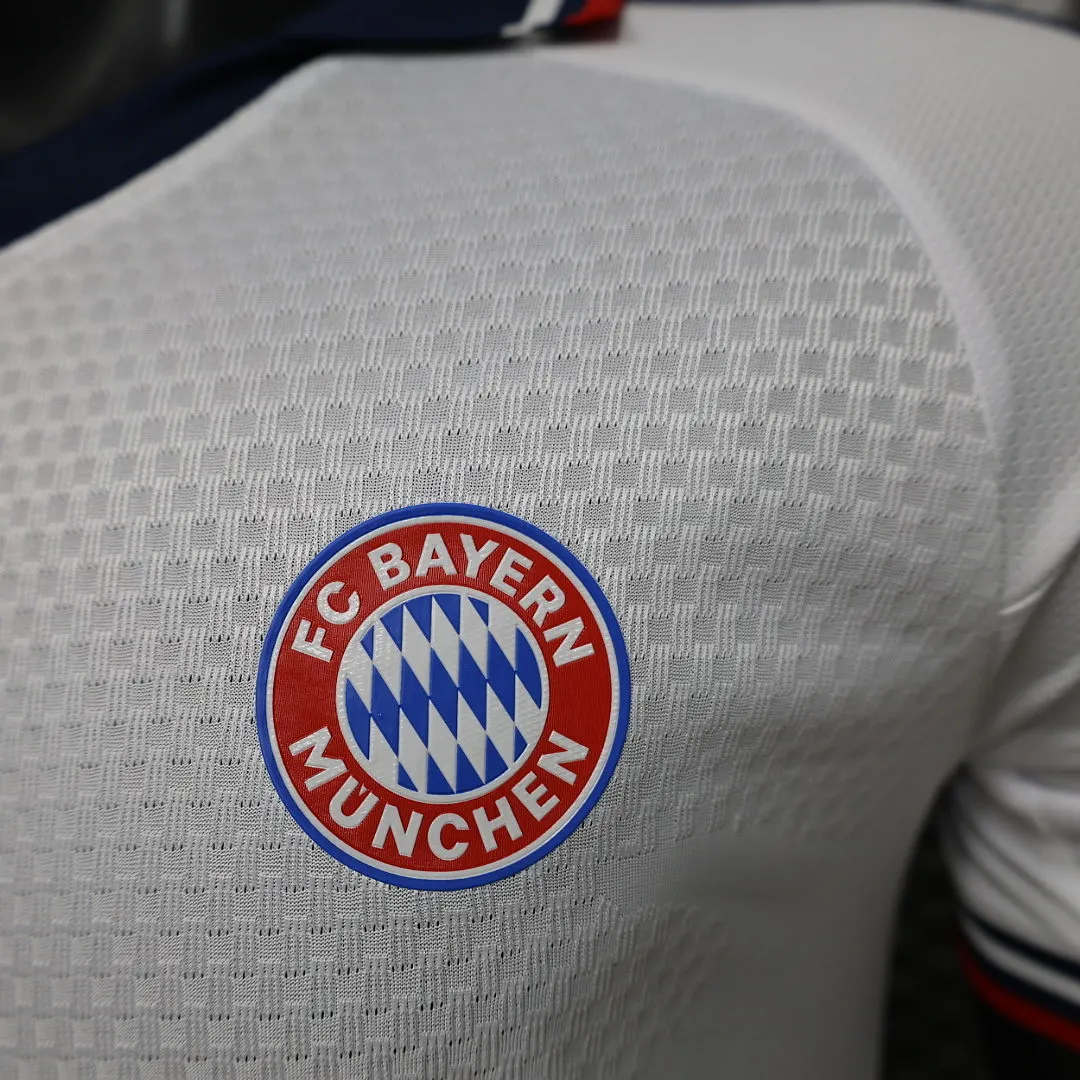 2026/27 Bundesliga Bayern Munich Team Away Football Jersey Player Version - JerseyFun