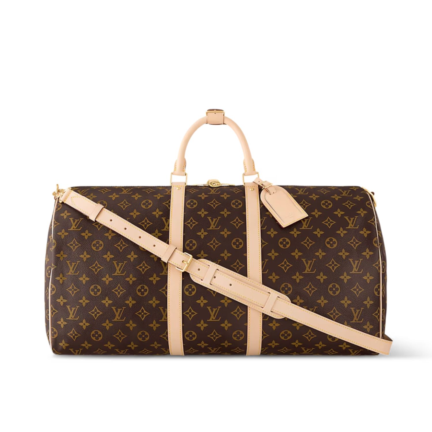 Louis Vuitton Monogram Keepall Bandouliere 55Cm M41424