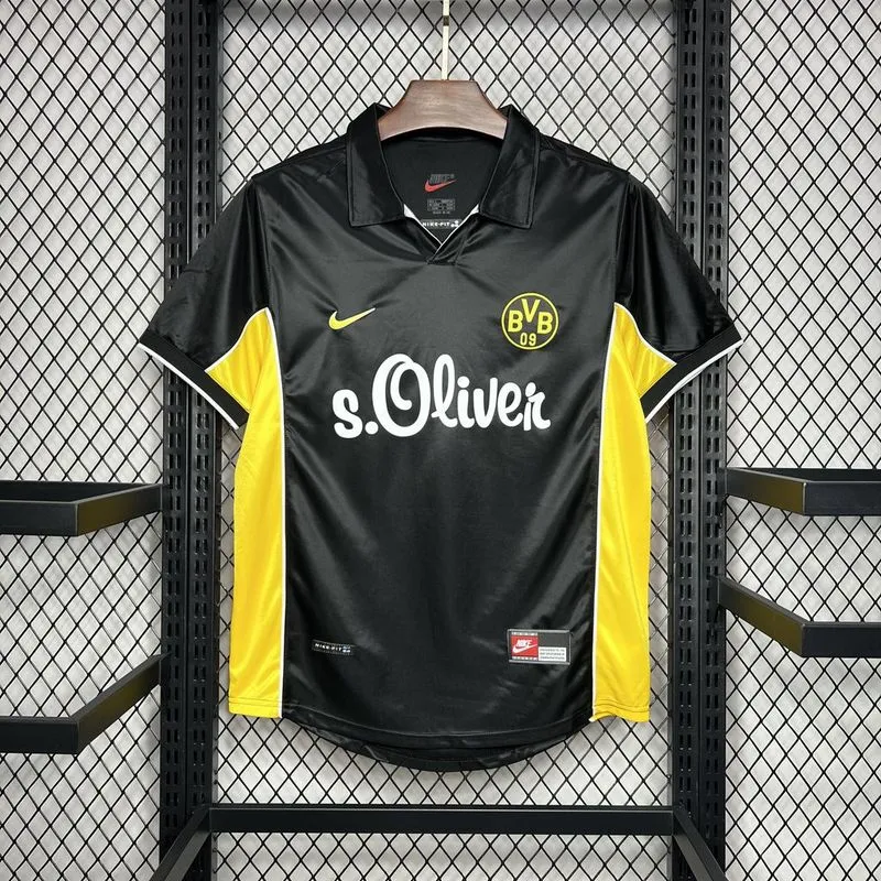 Retro Borussia Dortmund 1998-00 Away Football jersey retro