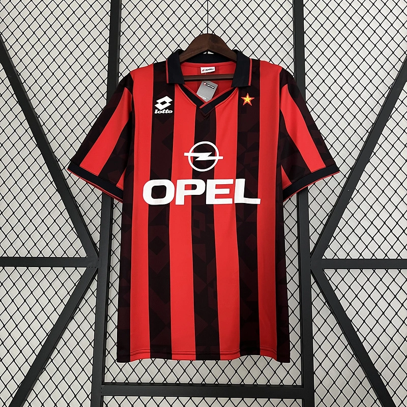 Retro 1988-89 AC Milan Home Football jersey retro