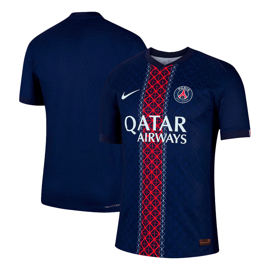 PSG Home Player Version Soccer Jersey 2025/26 Navy