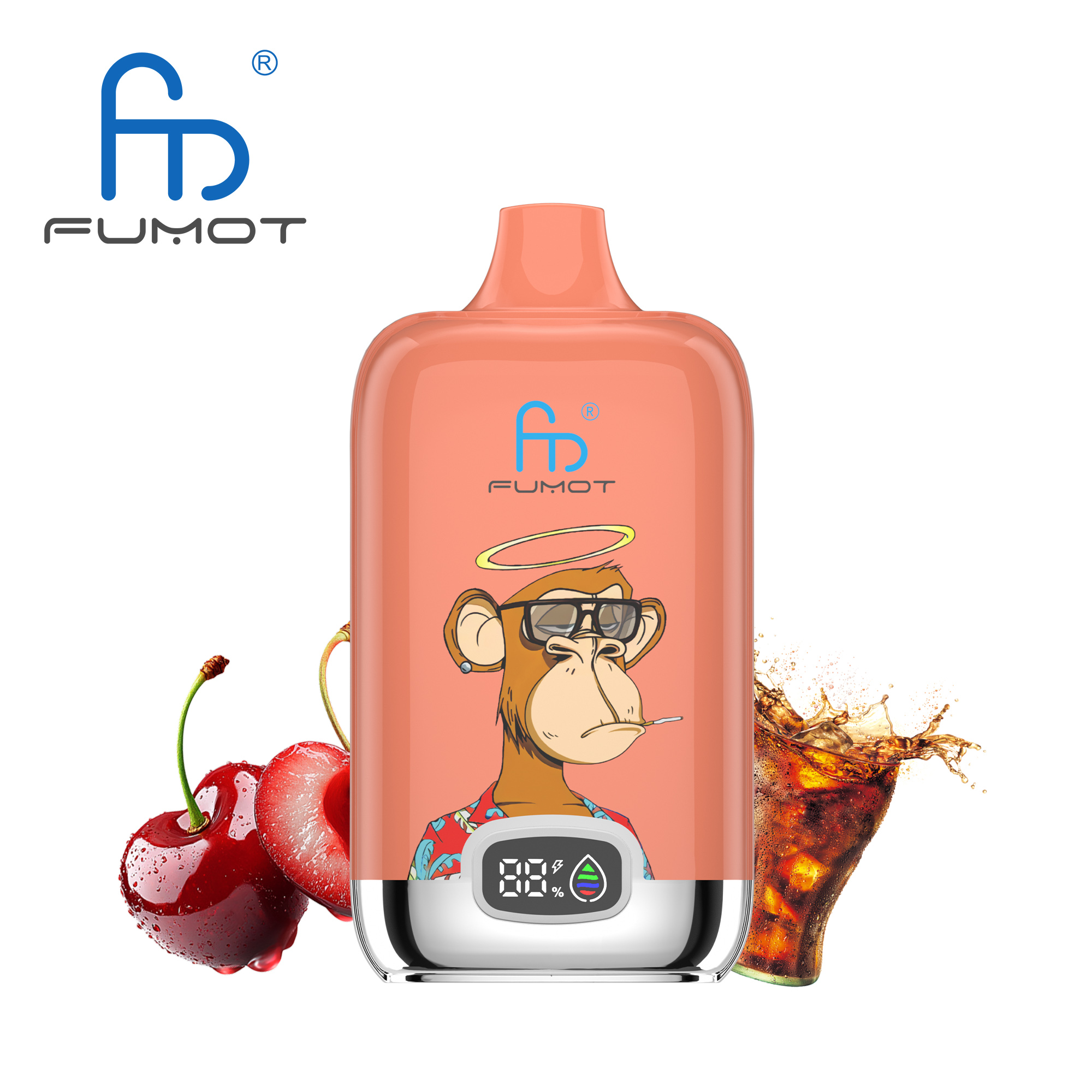 Fumot Digital Box 12000 Puffs Disposable Vape