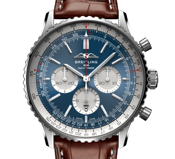 Breitling AB0137211C1P1 Navitimer B01 Blue Dial - Νew