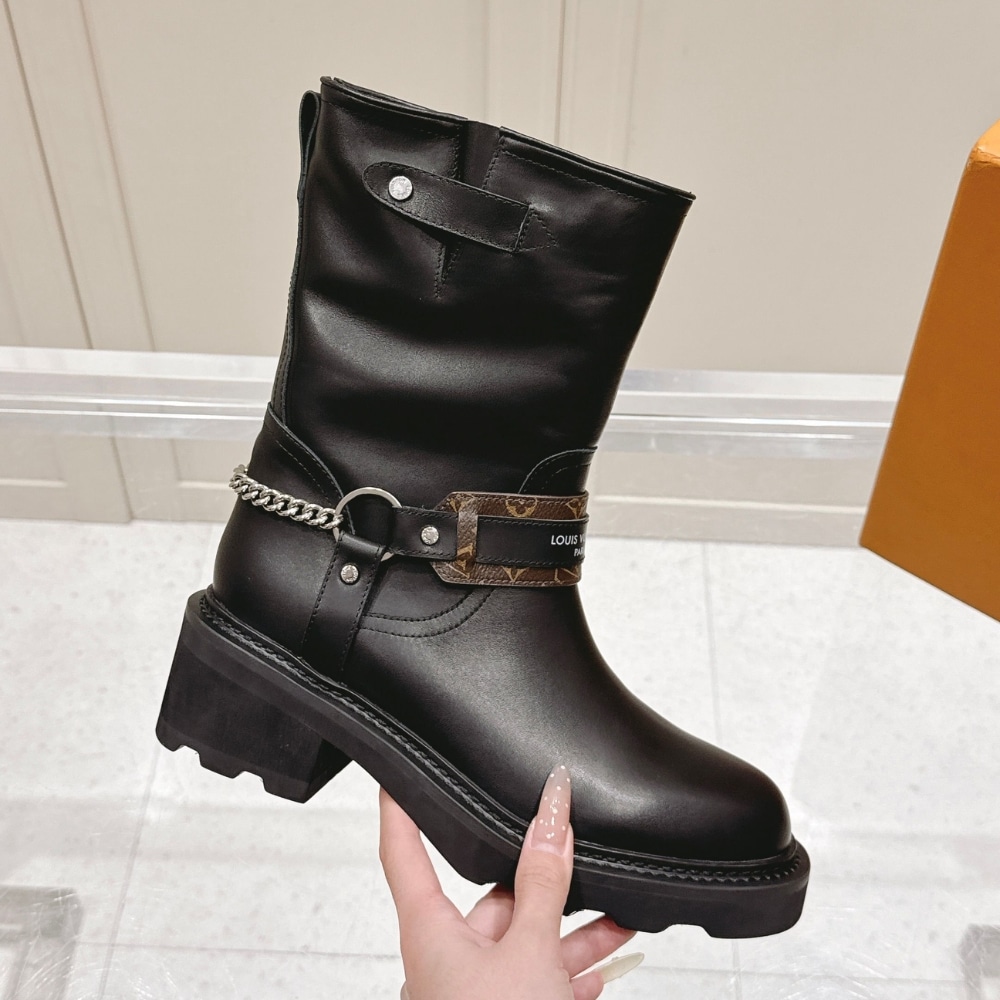 Louis Vuitton Silhouette Ankle Boot Black 1Aibqr