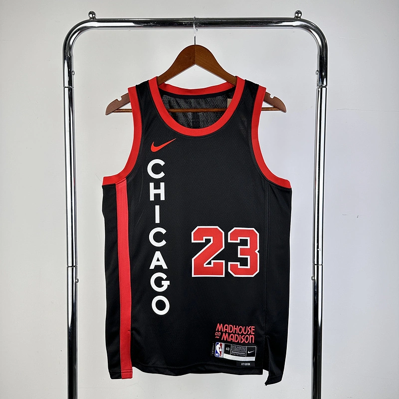 2024 NBA Chicago Bulls 23 JORDAN Basketball Jersey