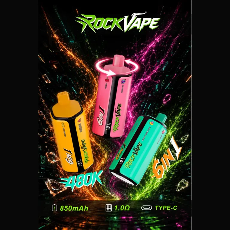 ROCK VAPE 480K 6 in 1